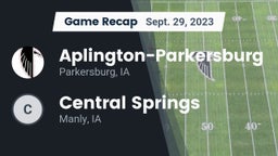 Recap: Aplington-Parkersburg  vs. Central Springs  2023