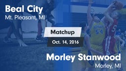 Matchup: Beal City High vs. Morley Stanwood  2016
