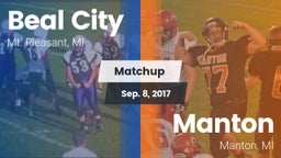 Matchup: Beal City High vs. Manton  2017