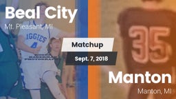 Matchup: Beal City High vs. Manton  2018