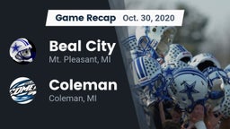 Recap: Beal City  vs. Coleman  2020