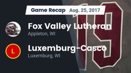 Recap: Fox Valley Lutheran  vs. Luxemburg-Casco  2017