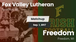 Matchup: Fox Valley Lutheran vs. Freedom  2017