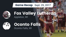 Recap: Fox Valley Lutheran  vs. Oconto Falls  2017