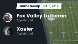 Recap: Fox Valley Lutheran  vs. Xavier  2017