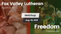 Matchup: Fox Valley Lutheran vs. Freedom  2018