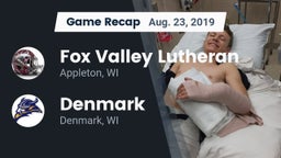 Recap: Fox Valley Lutheran  vs. Denmark  2019