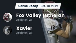 Recap: Fox Valley Lutheran  vs. Xavier  2019