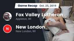 Recap: Fox Valley Lutheran  vs. New London  2019