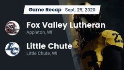 Recap: Fox Valley Lutheran  vs. Little Chute  2020