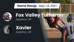 Recap: Fox Valley Lutheran  vs. Xavier  2021