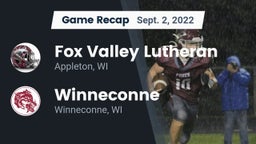 Recap: Fox Valley Lutheran  vs. Winneconne  2022