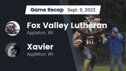 Recap: Fox Valley Lutheran  vs. Xavier  2022