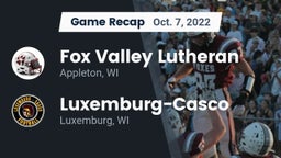 Recap: Fox Valley Lutheran  vs. Luxemburg-Casco  2022