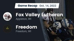 Recap: Fox Valley Lutheran  vs. Freedom  2022
