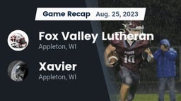 Recap: Fox Valley Lutheran  vs. Xavier  2023