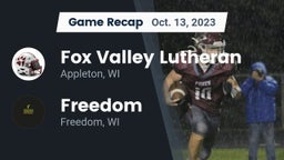 Recap: Fox Valley Lutheran  vs. Freedom  2023