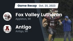 Recap: Fox Valley Lutheran  vs. Antigo  2023