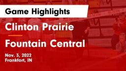 Clinton Prairie  vs Fountain Central  Game Highlights - Nov. 3, 2022
