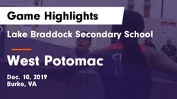 Lake Braddock Secondary School vs West Potomac  Game Highlights - Dec. 10, 2019