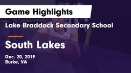 Lake Braddock Secondary School vs South Lakes  Game Highlights - Dec. 20, 2019