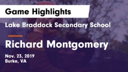 Lake Braddock Secondary School vs Richard Montgomery  Game Highlights - Nov. 23, 2019