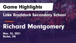 Lake Braddock Secondary School vs Richard Montgomery Game Highlights - Nov. 26, 2021