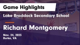 Lake Braddock Secondary School vs Richard Montgomery Game Highlights - Nov. 24, 2023