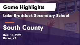 Lake Braddock Secondary School vs South County  Game Highlights - Dec. 15, 2023