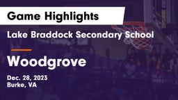 Lake Braddock Secondary School vs Woodgrove  Game Highlights - Dec. 28, 2023