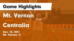 Mt. Vernon  vs Centralia  Game Highlights - Dec. 10, 2021