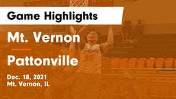 Mt. Vernon  vs Pattonville  Game Highlights - Dec. 18, 2021