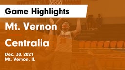 Mt. Vernon  vs Centralia  Game Highlights - Dec. 30, 2021