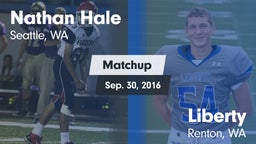 Matchup: Nathan Hale vs. Liberty  2016