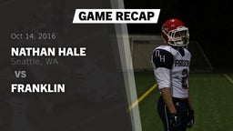 Recap: Nathan Hale  vs. Franklin  2016