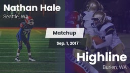 Matchup: Nathan Hale vs. Highline  2017