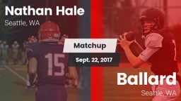 Matchup: Nathan Hale vs. Ballard  2017