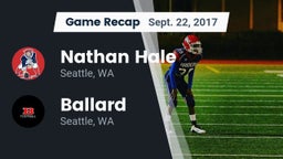 Recap: Nathan Hale  vs. Ballard  2017