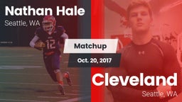 Matchup: Nathan Hale vs. Cleveland  2017