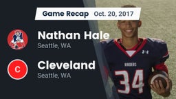 Recap: Nathan Hale  vs. Cleveland  2017
