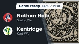 Recap: Nathan Hale  vs. Kentridge  2018