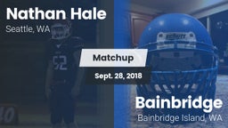 Matchup: Nathan Hale vs. Bainbridge  2018