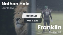 Matchup: Nathan Hale vs. Franklin  2018