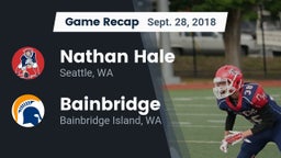 Recap: Nathan Hale  vs. Bainbridge  2018