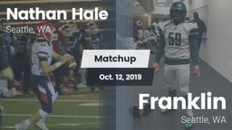 Matchup: Nathan Hale vs. Franklin  2019