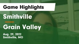 Smithville  vs Grain Valley  Game Highlights - Aug. 29, 2022