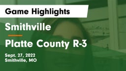 Smithville  vs Platte County R-3 Game Highlights - Sept. 27, 2022