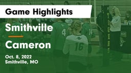 Smithville  vs Cameron  Game Highlights - Oct. 8, 2022