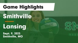 Smithville  vs Lansing  Game Highlights - Sept. 9, 2023
