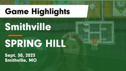 Smithville  vs SPRING HILL  Game Highlights - Sept. 30, 2023